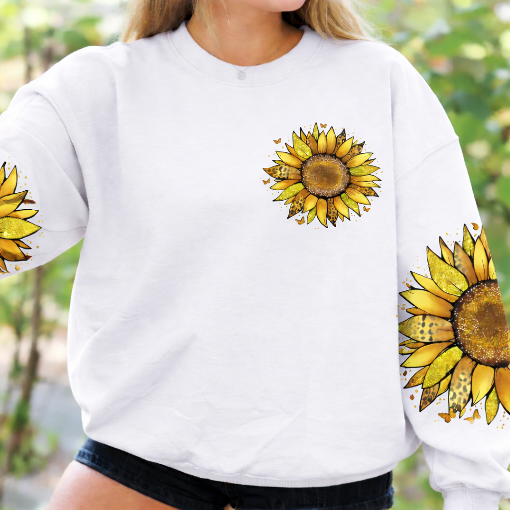 Sunflower Sunshine - Personalized Sunflower All Over Print Shirt