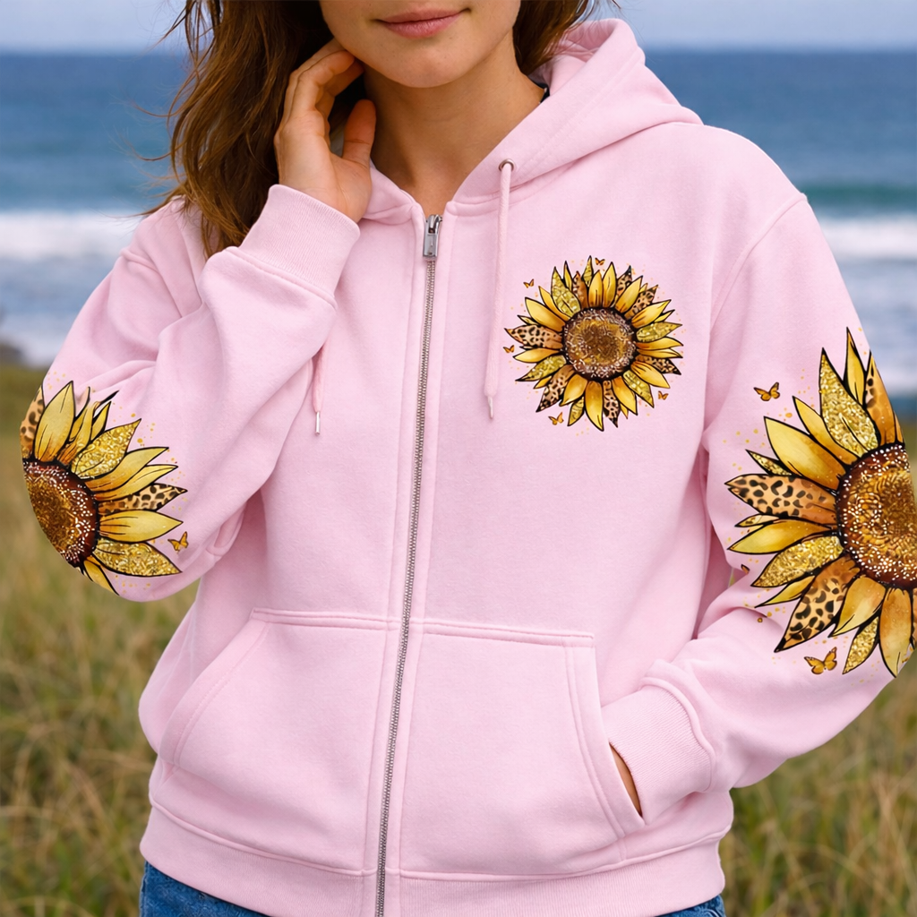 Sunflower Sunshine - Personalized Sunflower All Over Print Shirt