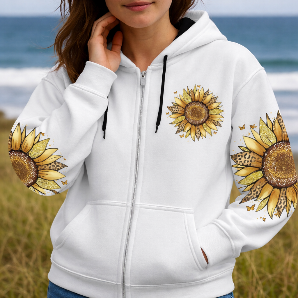 Sunflower Sunshine - Personalized Sunflower All Over Print Shirt