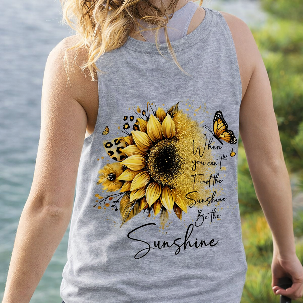 Sunflower Inspirational - Personalized Sunflower All Over Print Shirt