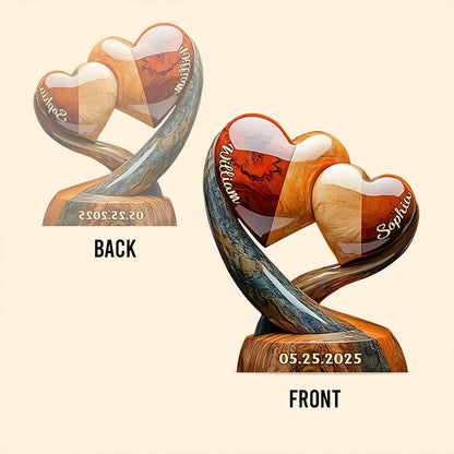 You And Me We Got This - Personalized Couple Custom Shaped Acrylic Plaque