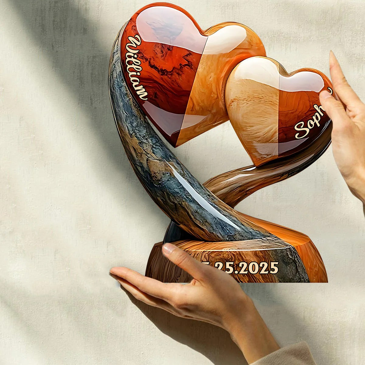 You And Me We Got This - Personalized Couple Custom Shaped Acrylic Plaque