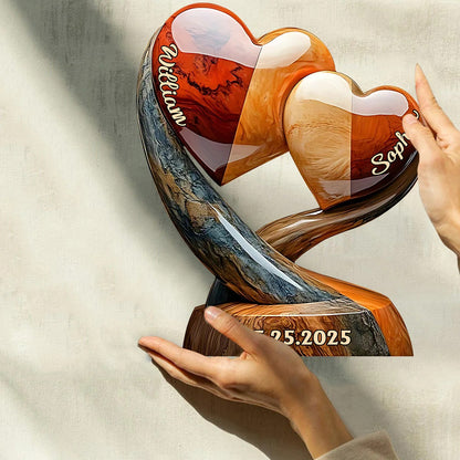 You And Me We Got This - Personalized Couple Custom Shaped Acrylic Plaque