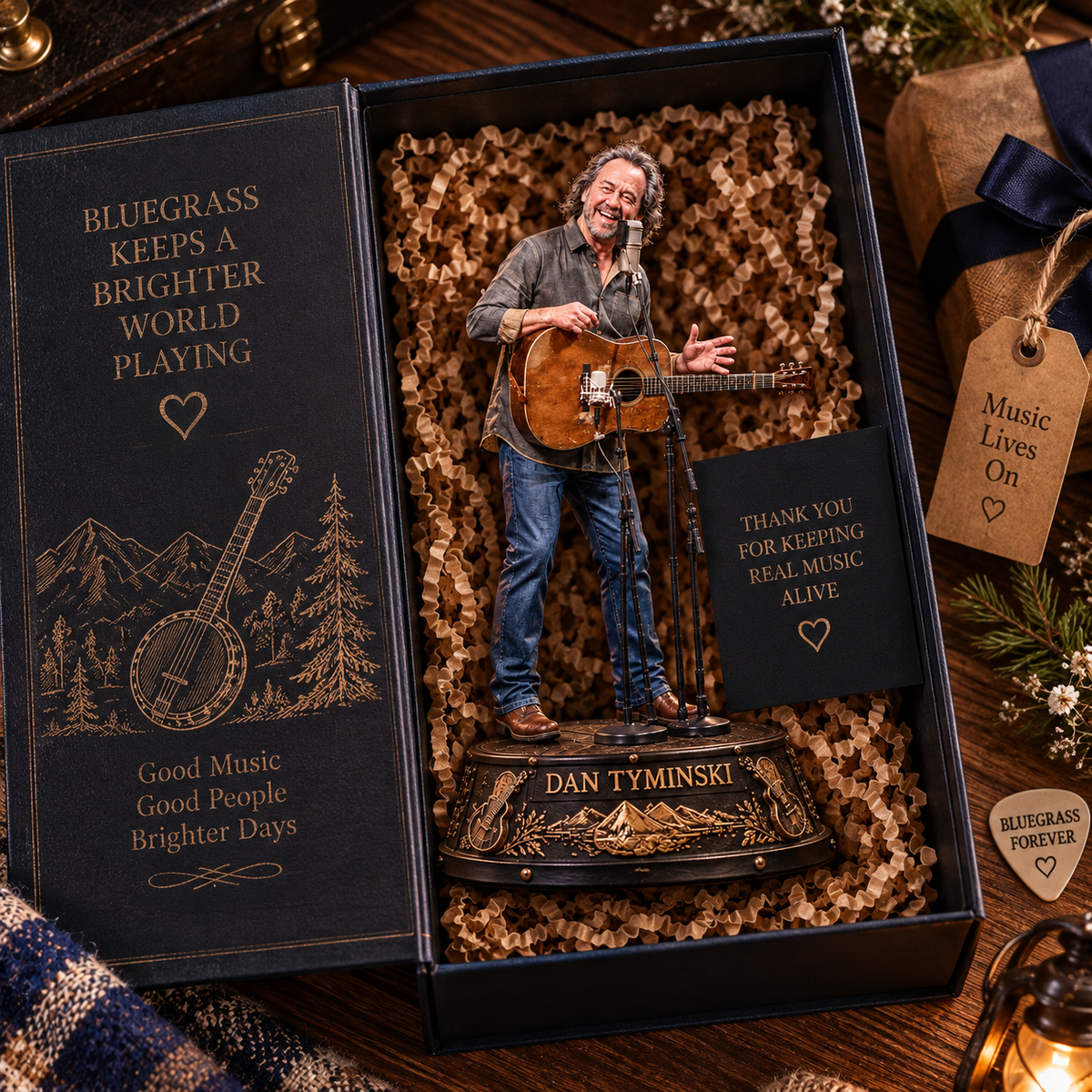 Dan Tyminski – Bluegrass Country Music Inspired Acrylic Plaque