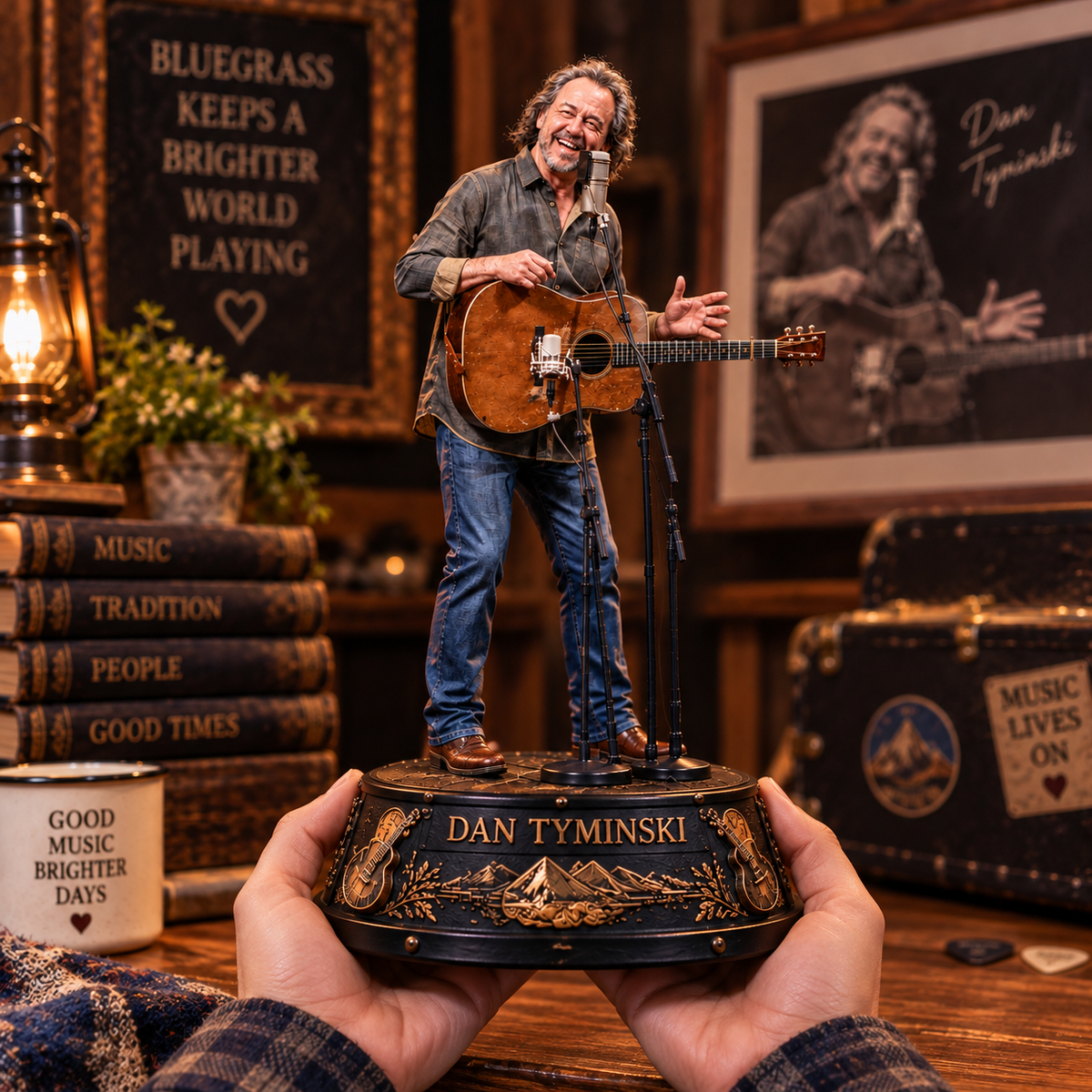 Dan Tyminski – Bluegrass Country Music Inspired Acrylic Plaque