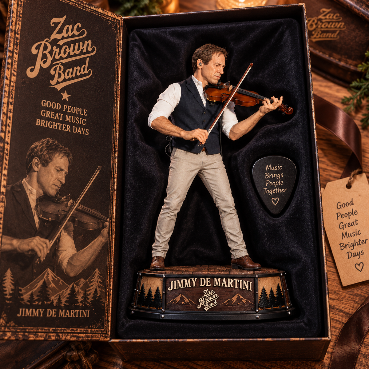 Jimmy De Martini – Zac Brown Band Fiddle Music Inspired Acrylic Plaque