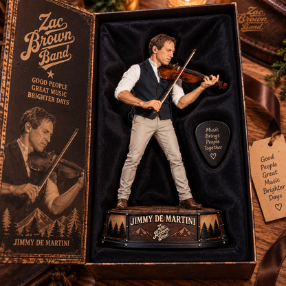 Jimmy De Martini – Zac Brown Band Fiddle Music Inspired Acrylic Plaque