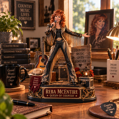 Reba McEntire Queen of Country – Collectible Acrylic Plaque Table Decor
