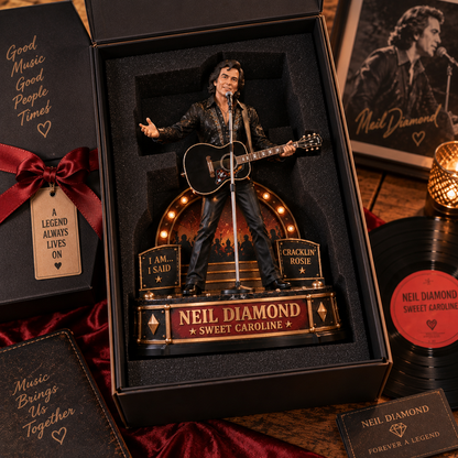 Neil Diamond Sweet Caroline – Collectible Acrylic Plaque Table Decor
