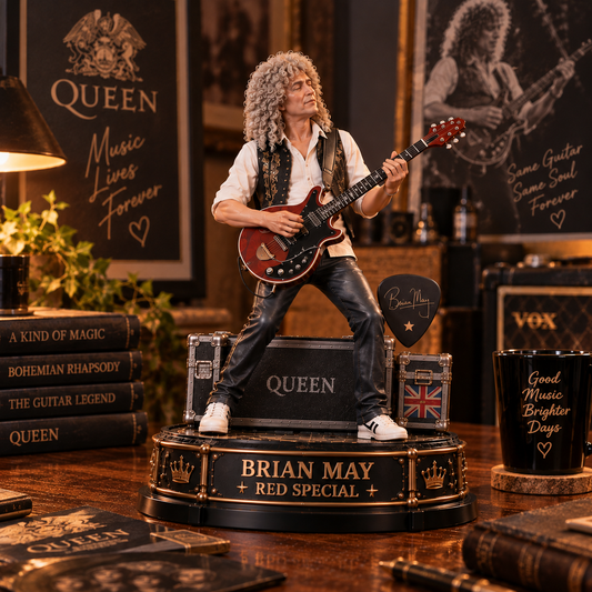 Brian May Red Special – Collectible Acrylic Plaque Table Decor