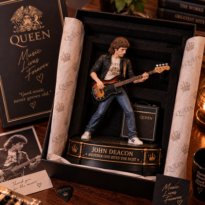 John Deacon Another One Bites the Dust – Collectible Acrylic Plaque Table Decor