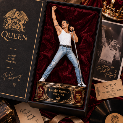 Freddie Mercury The Legendary Showman – Collectible Acrylic Plaque