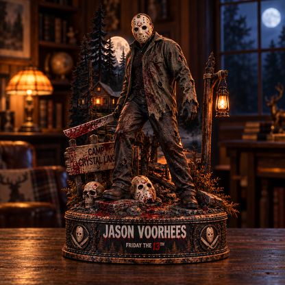 Jason Voorhees Camp Crystal Lake - Horror Collectible Table Decor
