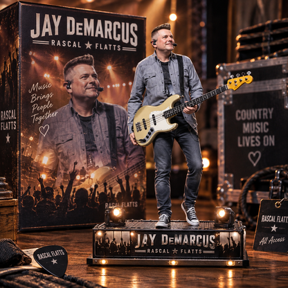 Jay DeMarcus – Rascal Flatts Country Music Inspired Acrylic Plaque