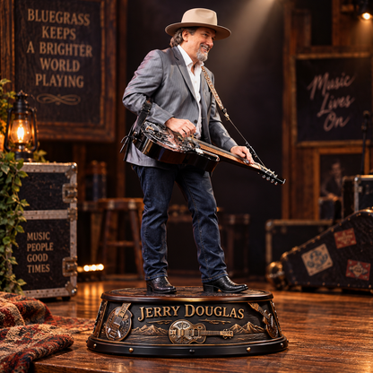 Jerry Douglas – Bluegrass Dobro Music Inspired Acrylic Plaque