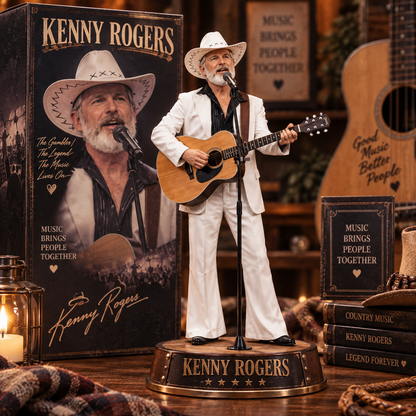 Kenny Rogers – The Gambler Country Music Inspired Acrylic Plaque