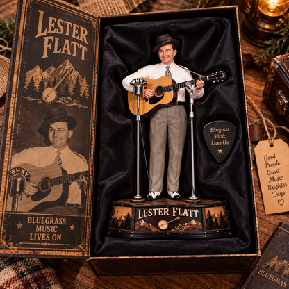 Lester Flatt – Bluegrass Guitar Legend Inspired Acrylic Plaque