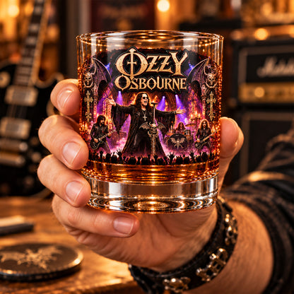 Ozzy Osbourne – Prince of Darkness Inspired Whiskey Glass