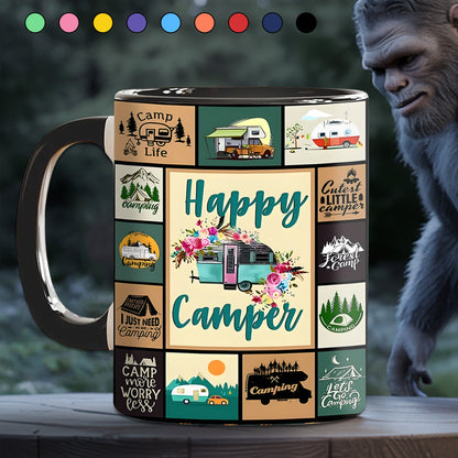 Happy Camper - The Camping Vintage Collection Accent Mug