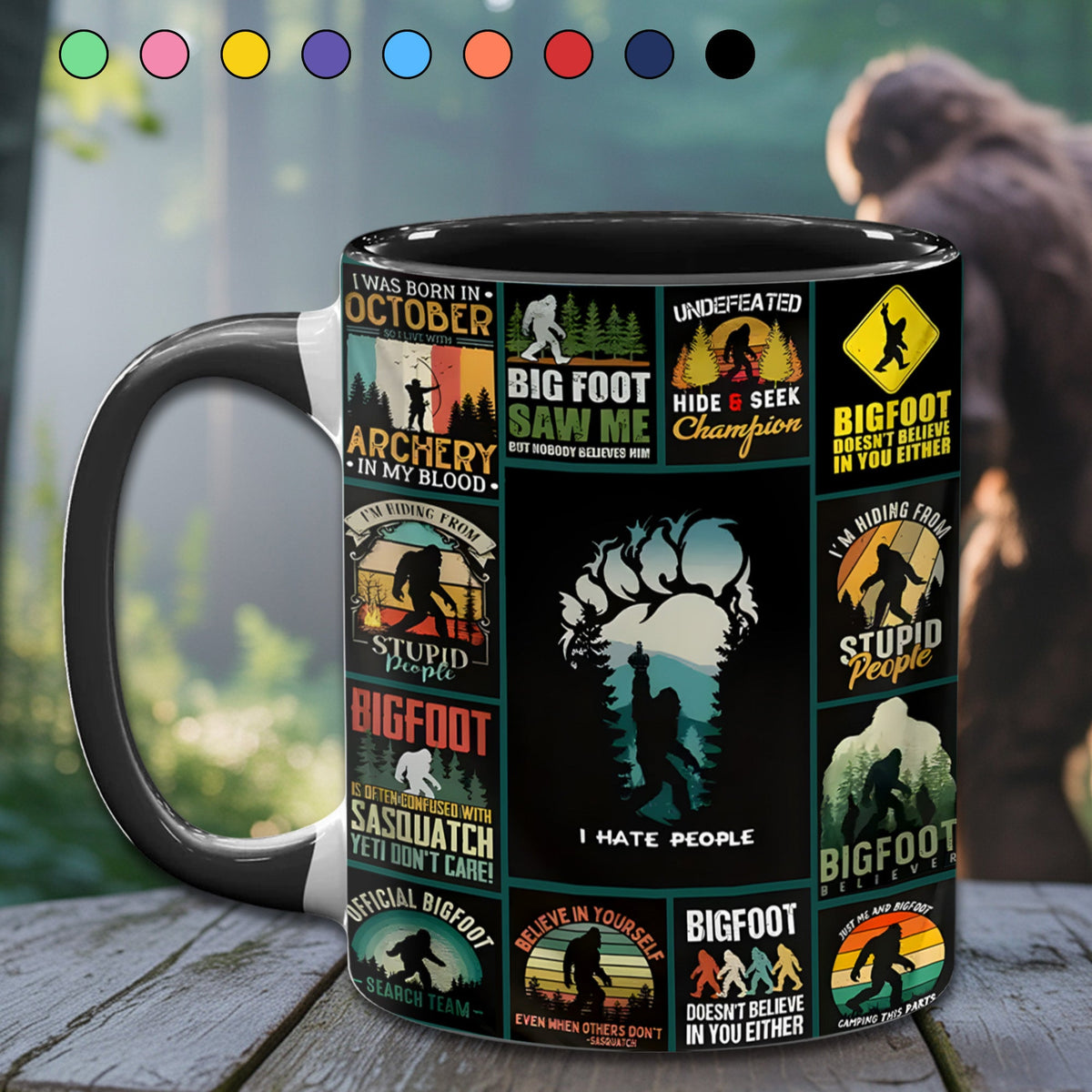 The Bigfoot Vintage Collection Accent Mug