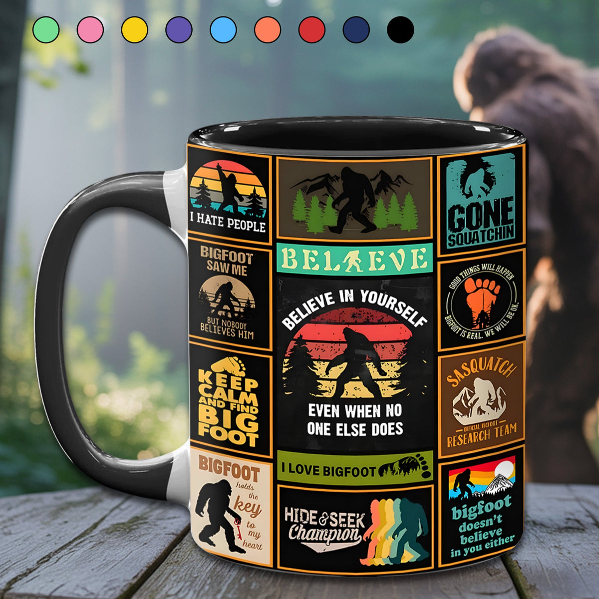 The Bigfoot Vintage Collection Accent Mug