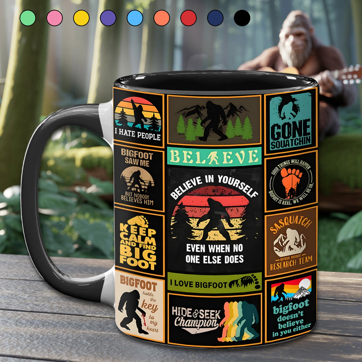 The Bigfoot Vintage Collection Accent Mug