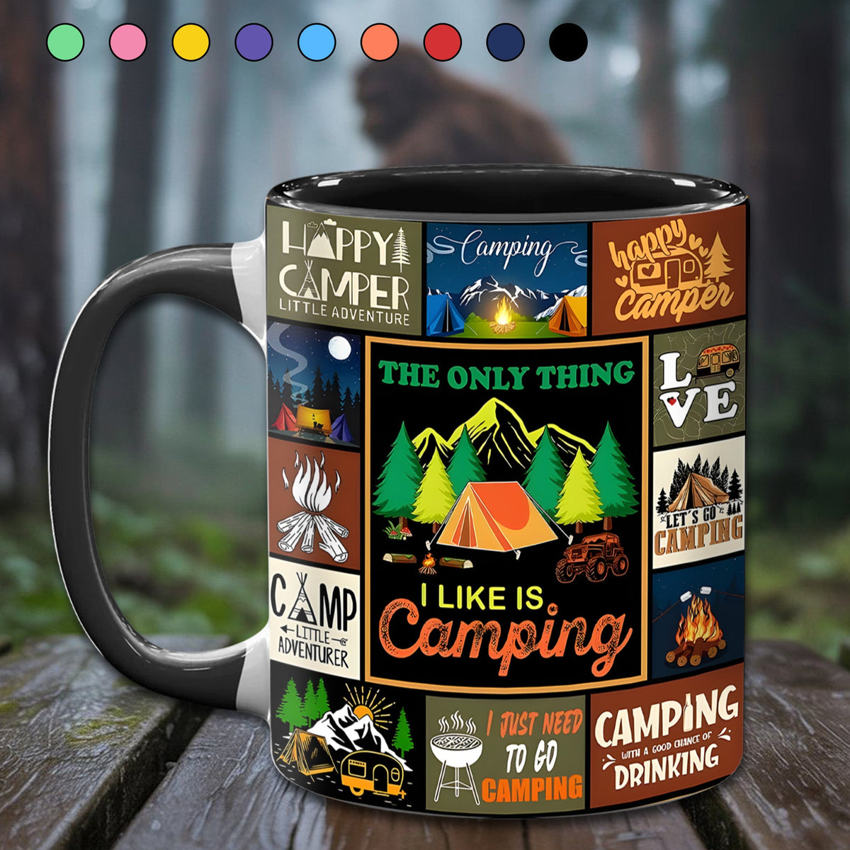 I Like Is Camping - The Camping Vintage Collection Accent Mug