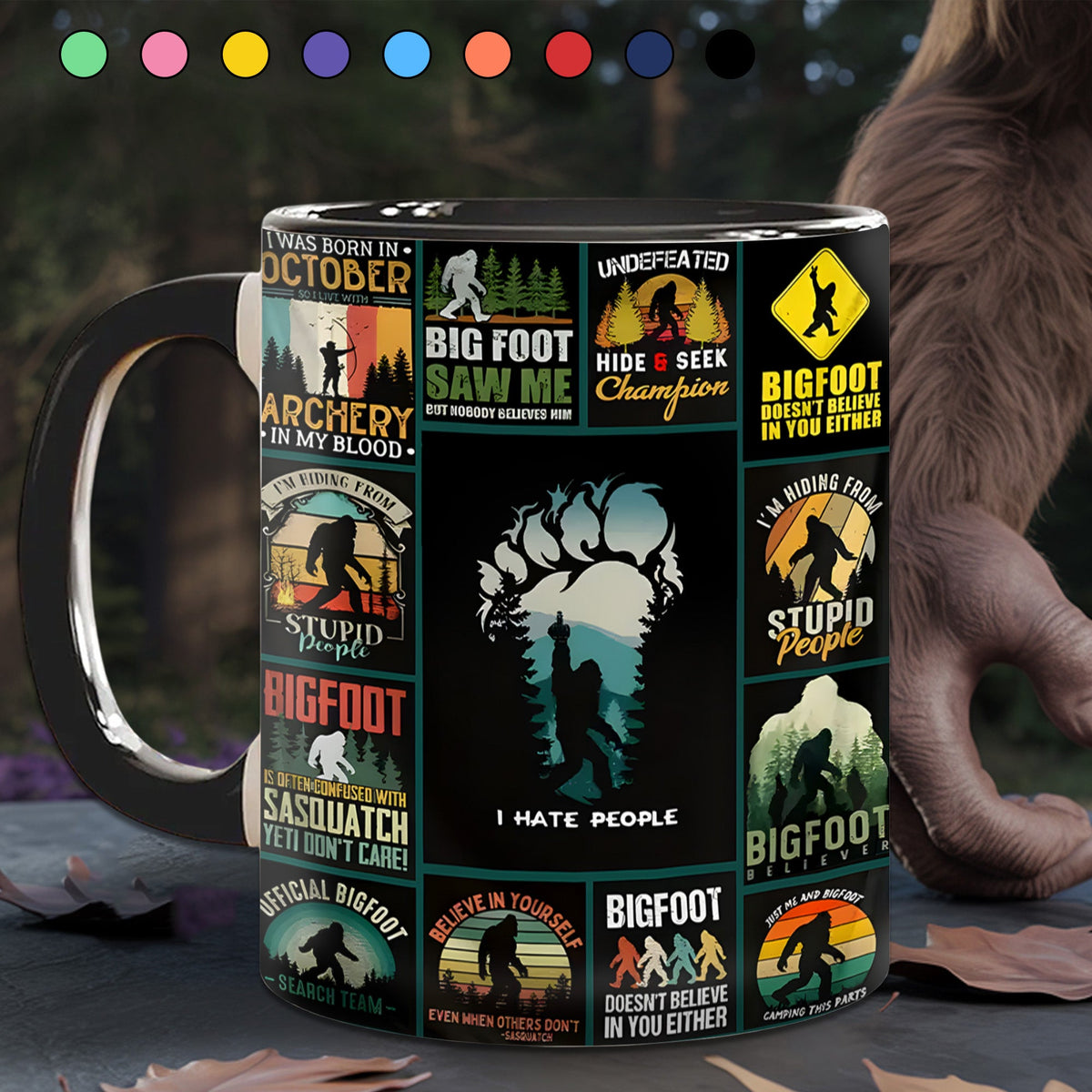 The Bigfoot Vintage Collection Accent Mug