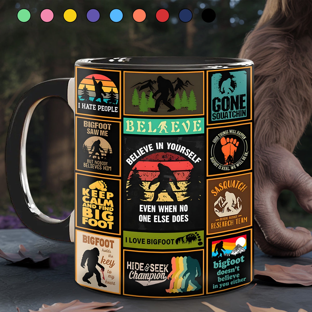The Bigfoot Vintage Collection Accent Mug