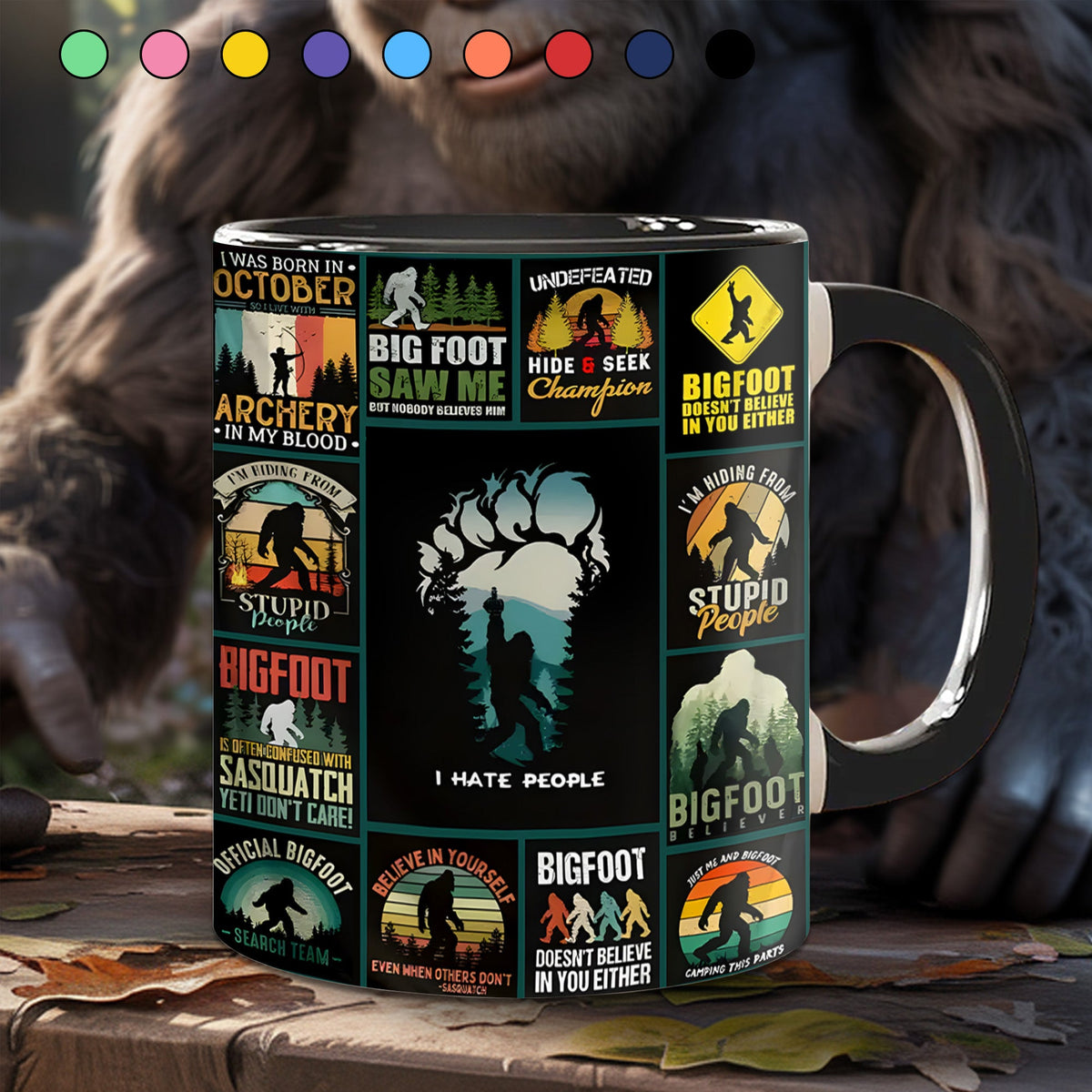 The Bigfoot Vintage Collection Accent Mug