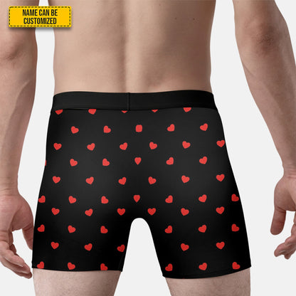I Love You (Either Way Works) – Personalized Funny Couple Men’s Boxer Briefs