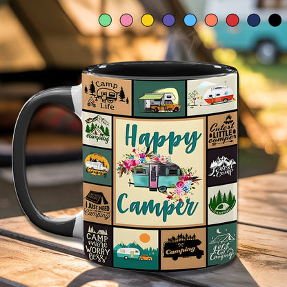 Happy Camper - The Camping Vintage Collection Accent Mug
