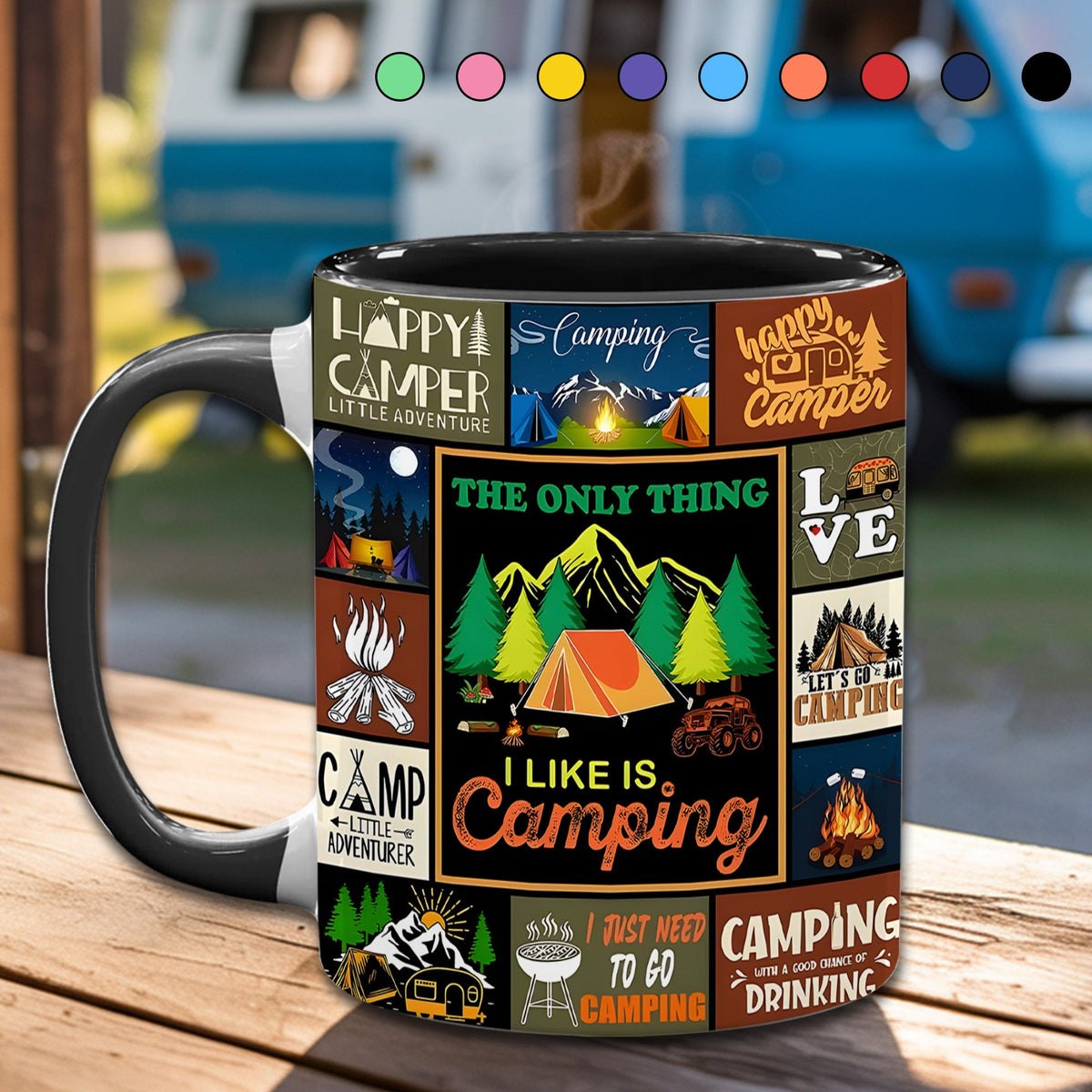 I Like Is Camping - The Camping Vintage Collection Accent Mug