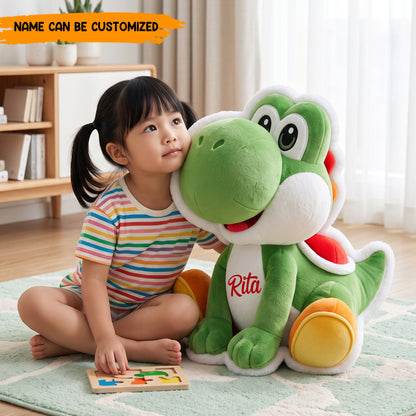 Personalized Cute Dinosaur Custom Shaped Pillow