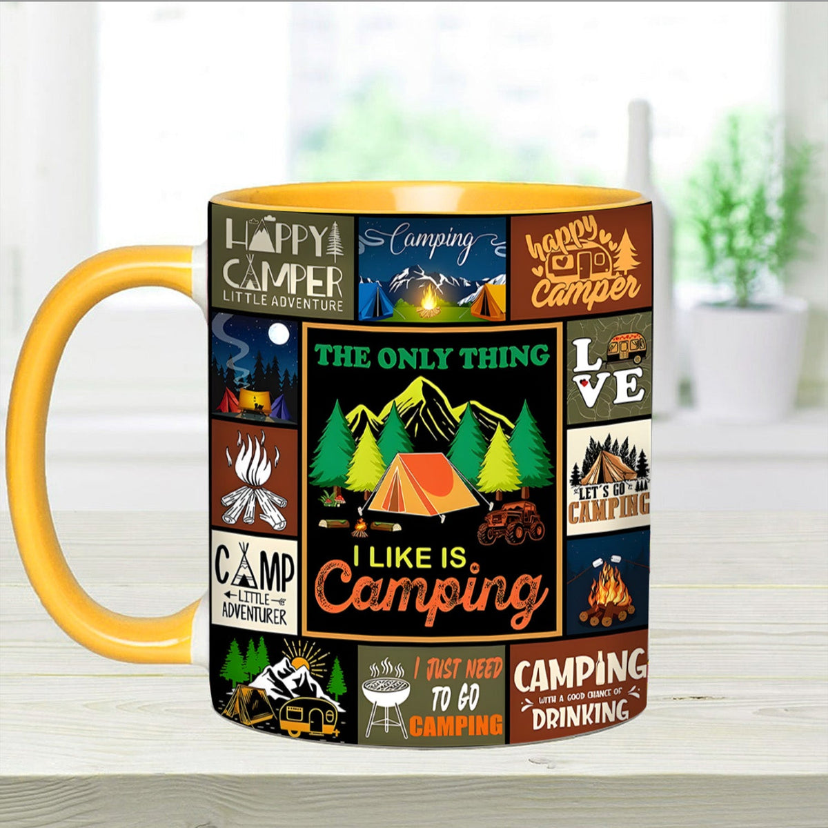 I Like Is Camping - The Camping Vintage Collection Accent Mug