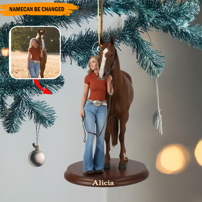 Rider Legend – Personalized Western Ornament