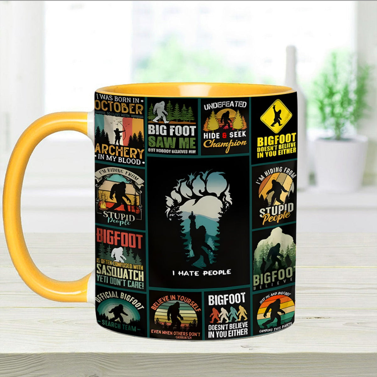 The Bigfoot Vintage Collection Accent Mug