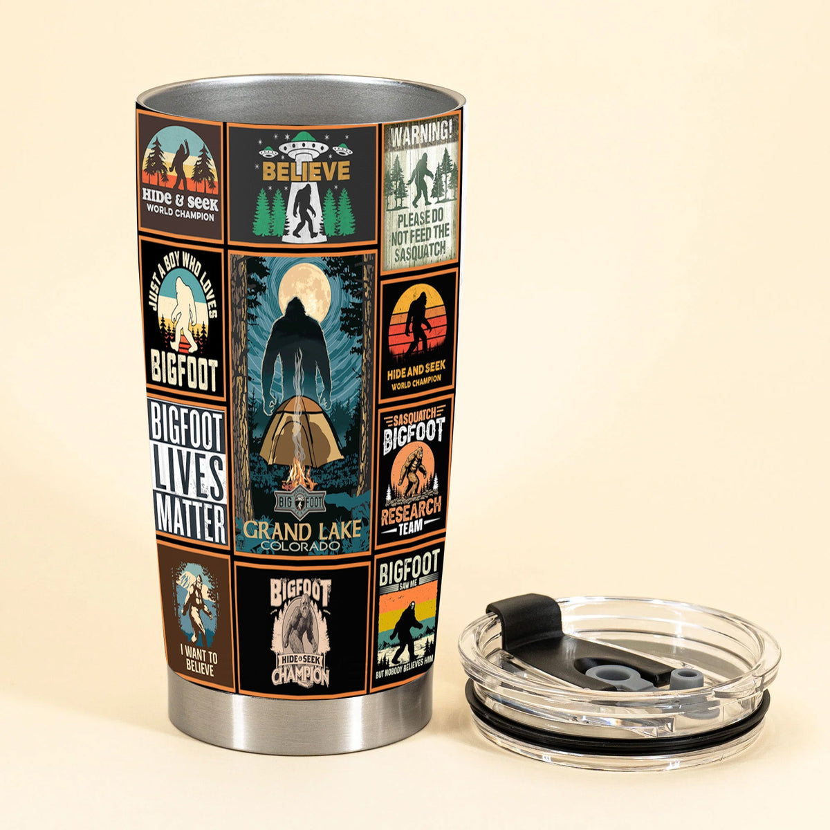 The Bigfoot Vintage Collection Tumbler