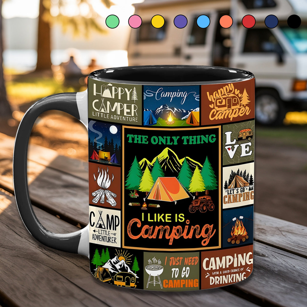 I Like Is Camping - The Camping Vintage Collection Accent Mug