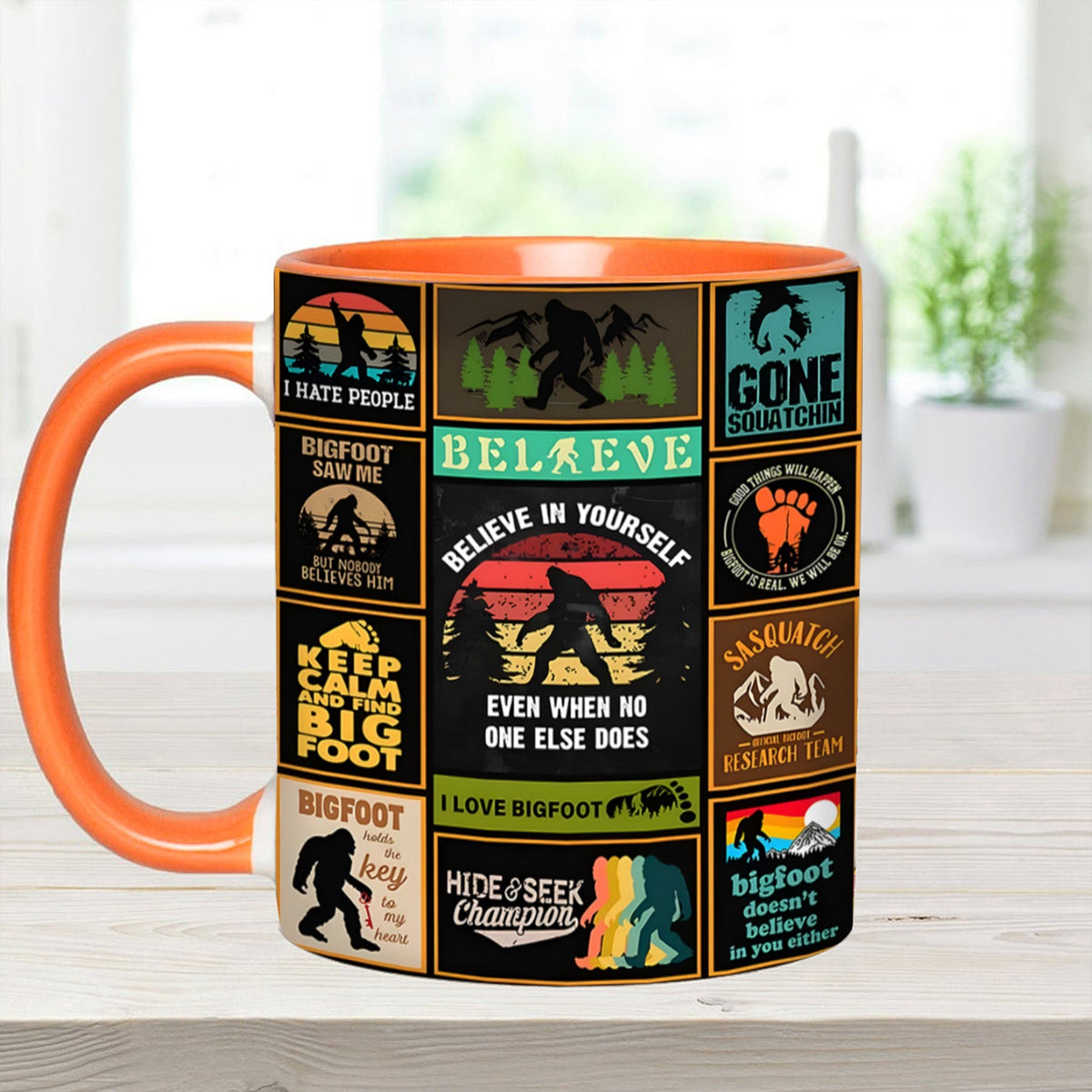 The Bigfoot Vintage Collection Accent Mug