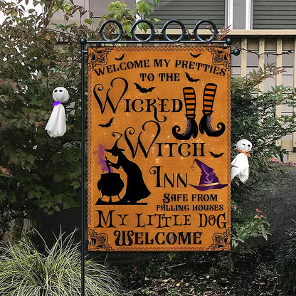 Welcome to the Wicked - Halloween Garden Flag, House Flag