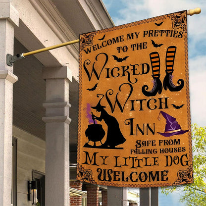 Welcome to the Wicked - Halloween Garden Flag, House Flag