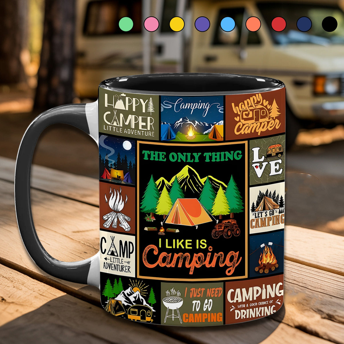 I Like Is Camping - The Camping Vintage Collection Accent Mug