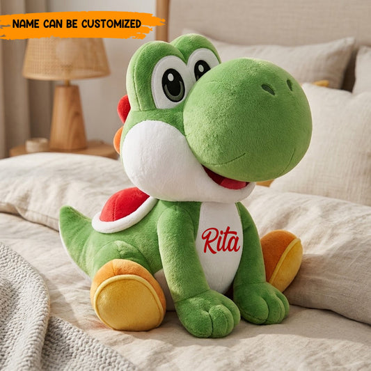 Personalized Cute Dinosaur Custom Shaped Pillow