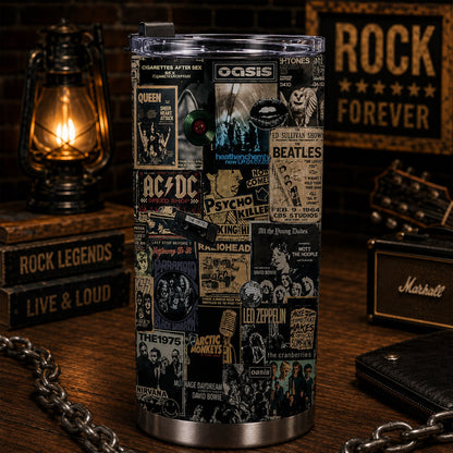 Rock Lovers - Classic Rock Legends Tumbler Version 8