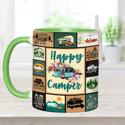Happy Camper - The Camping Vintage Collection Accent Mug