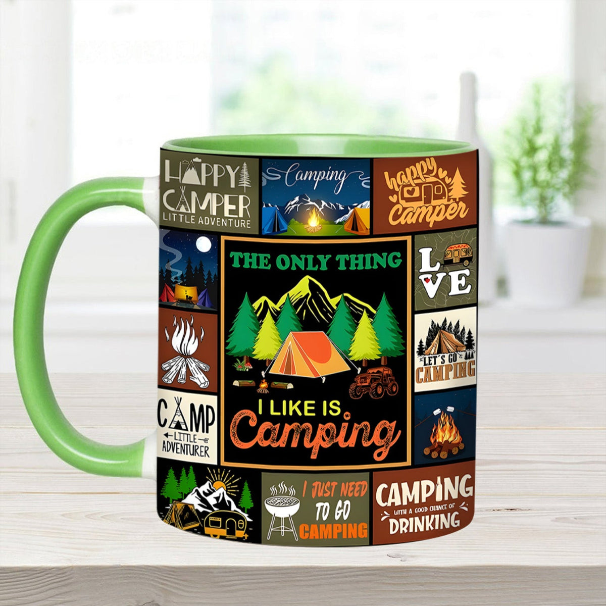 I Like Is Camping - The Camping Vintage Collection Accent Mug