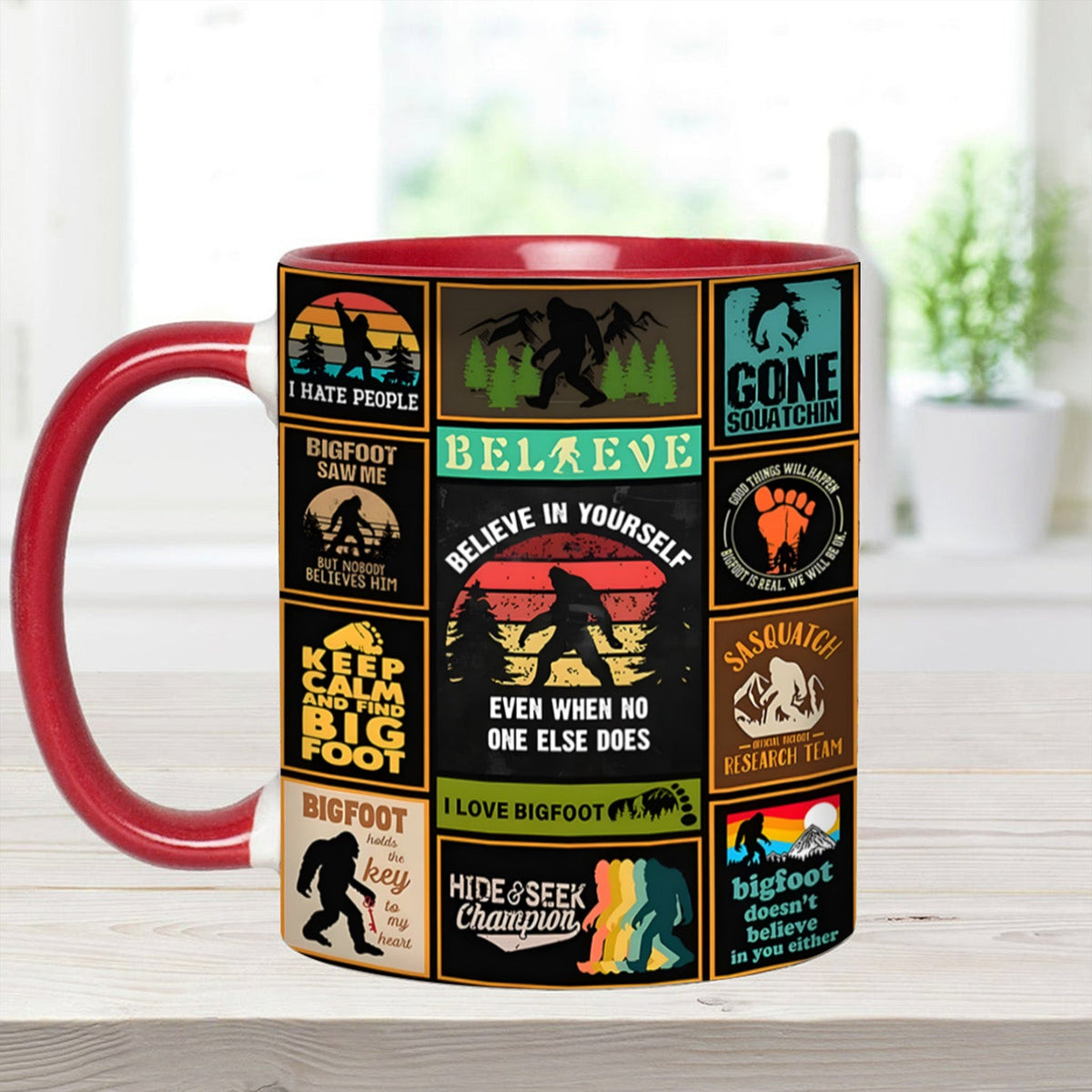 The Bigfoot Vintage Collection Accent Mug