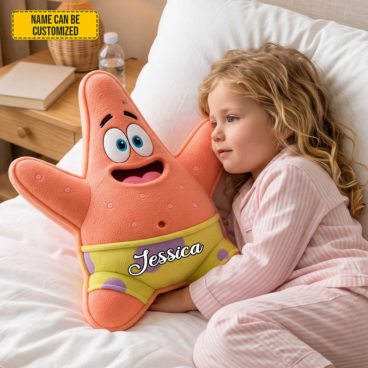 Personalized Cute Starfish Custom Shaped Pillow
