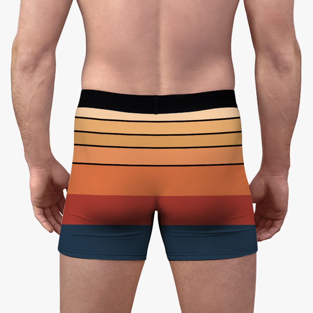 Funny Chicken Men's Boxer Briefs - Personalized Couple Men’s Boxer Briefs
